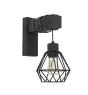 Eglo Wandlamp Townshend 5 Hout Zwart | Geschikt voor E27