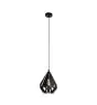Eglo Hanglamp Carlton 5 Staal Zwart | IP20 - Geschikt voor 1x E27 