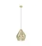 Eglo Hanglamp Carlton Staal Goud | IP20 - Geschikt voor 1x E27 