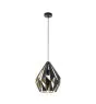 Eglo Hanglamp Carlton 1 Staal Zwart Goud | IP20 - Geschikt voor 1x E27 