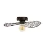 Eglo Plafondlamp Swaby Staal Brons | IP20 - Geschikt voor 1x E27 