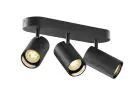SLV Asto Aluminium Spot Zwart | Geschikt voor 3x GU10
