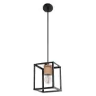 Ledvance Decor Nairobi Staal Hanglamp Zwart | Geschikt voor E27