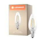 Ledvance Classic LED E14 Kaars Filament Helder 1.8W 250lm - 827 Zeer Warm Wit | Vervangt 25W