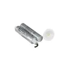Ansell LED Noodverlichting Bordal Wit 1.5W 109lm 128D - 765 Daglicht | 50mm - 3 Uur Noodverlichting