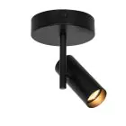 Nordlux Jerome Plafondlamp Metaal Zwart | 55mm - Geschikt voor GU10
