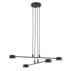Emibig Hanglamp Modus Staal Zwart | Geschikt voor 4x GX53 - Max 12W