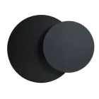 Emibig Wandlamp Cirkel Staal Zwart | Geschikt voor 1x G9 - Max 8W