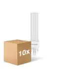 Voordeelpak 10x Noxion Lucent PL-C LED 5.2W - 830 Warm Wit | 2-Pin - Vervangt 18W