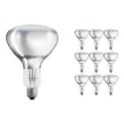 Voordeelpak 10x Philips R125 IR 375W E27 230-250V Helder