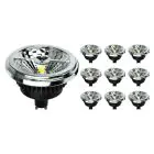 Voordeelpak 10x Noxion Lucent LED Spot GU10 AR111 15W 850lm 40D - 930 Warm Wit | Beste Kleurweergave - Dimbaar -  Vervangt 75W