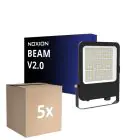 Voordeelpak 5x Noxion LED Floodlight Beam V2.0 40-100W 5300-14000lm 90D - 830-840-865 CCT | IP66 - Asymmetrisch Type II