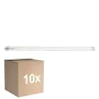 Voordeelpak 10x Sylvania ToLEDo Superia LED Buis T8 (EM/Mains) Ultra Efficiency 22.2W 4100lm - 840 Koel Wit | 150cm - Vervangt 58W