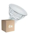 Voordeelpak 6x Osram LED Superstar Reflector Spot GU10 PAR16 6W 575lm 120D - 940 Koel Wit | Beste Kleurweergave - Dimbaar - Vervangt 80W