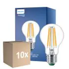 Voordeelpak 10x Philips MASTER LED Lamp Ultra Efficient E27 Peer Helder 4W 840lm - 830 Warm Wit | Vervangt 60W