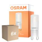 Voordeelpak 6x Osram LED Pin G9 Helder 1.9W 180lm - 827 Zeer Warm Wit 