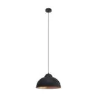 Eglo Hanglamp Truro 2 Staal Zwart Koper | IP20 - Geschikt voor 1x E27 