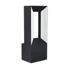 Eglo Wandlamp Riforano Aluminium Zwart 5W 550lm - 830 Warm Wit | IP44