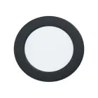 Eglo Inbouw Spot Badkamerverlichting Fueva 6 Kunststof Zwart 6.3W 720lm - 827-840-865 CCT