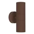 Eglo Wandlamp Tomelloso Buitenverlichting Aluminium Roestig Up & Down | Geschikt voor 2x GU10