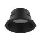 Noxion LED Downlight Hera Diep Inbouw Zwart 21W 2400lm 100D - 827-830-840 CCT | 226mm - Zaagmaat 200mm